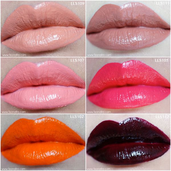 Color Swatch J.Cat Beauty Liptitude 24/7 Hydrating Lip Stain ลิป